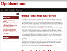 Tablet Screenshot of cfpmidweek.com